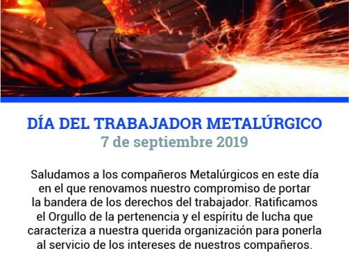 Día del trabajador Metalúrgico